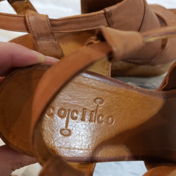 Coclico Melania cork-wedge sandal. Size 38.5 - Picture 11 of 12